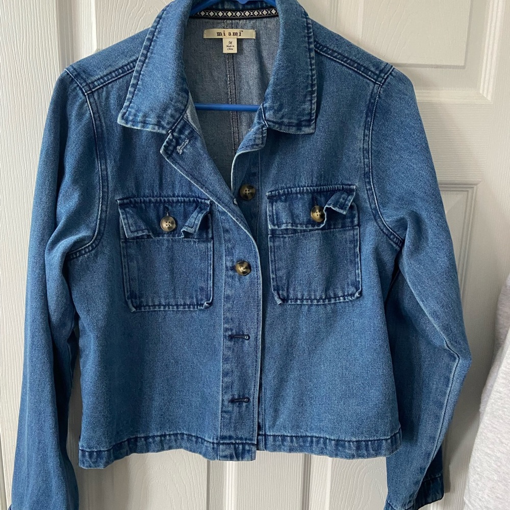 Cropped Jean jacket